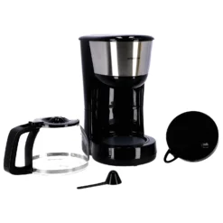 Inventum Koffiezetter 1.25l Zwart/rvs 10 Kopjes -Koffie Korting Winkel 101 0855 3 1