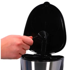 Inventum Koffiezetter 1.25l Zwart/rvs 10 Kopjes -Koffie Korting Winkel 101 0855 4 1