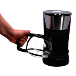 Inventum Koffiezetter 1.25l Zwart/rvs 10 Kopjes -Koffie Korting Winkel 101 0855 5 1