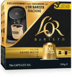 L'OR BARISTA XXL Filter Grand Matin (5) - 5 X 10 Koffiecups -Koffie Korting Winkel 1115x1200