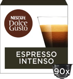 Nescafé Dolce Gusto Espresso Intenso Capsules - 90 Koffiecups -Koffie Korting Winkel 1116x1200