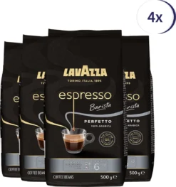 Lavazza Espresso Barista Perfetto Koffiebonen - 500 Gram X4