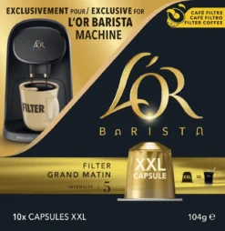 L'OR BARISTA XXL Filter Grand Matin (5) - 5 X 10 Koffiecups -Koffie Korting Winkel 1169x1200