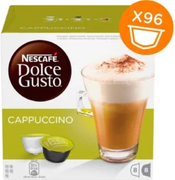 Nescafé Dolce Gusto Cappuccino - 6 X 16 Capsules -Koffie Korting Winkel 1171x1200 1