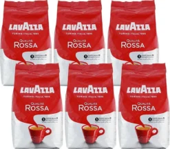 Lavazza Qualita Rossa Koffiebonen - 6x1KG -Koffie Korting Winkel 1200x1048