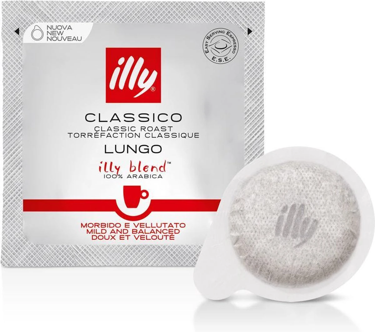 Illy - E.S.E. Servings Classico Lungo 12 X 18 Stuks 2 Illy - E.S.E. Servings Classico Lungo 12 X 18 Stuks - Afbeelding 2