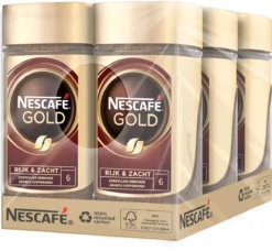 Nescafé Gold Oploskoffie - 6 Potten à 200 Gram