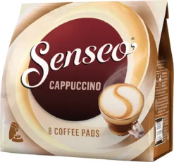 Senseo Cappuccino Koffiepads - 2/9 Intensiteit - 10 X 8 Pads -Koffie Korting Winkel 1200x1116