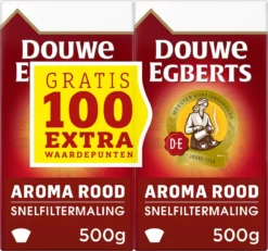 Douwe Egberts Aroma Rood Filterkoffie - Dubbelpak 6 X 1000 Gram -Koffie Korting Winkel 1200x1121