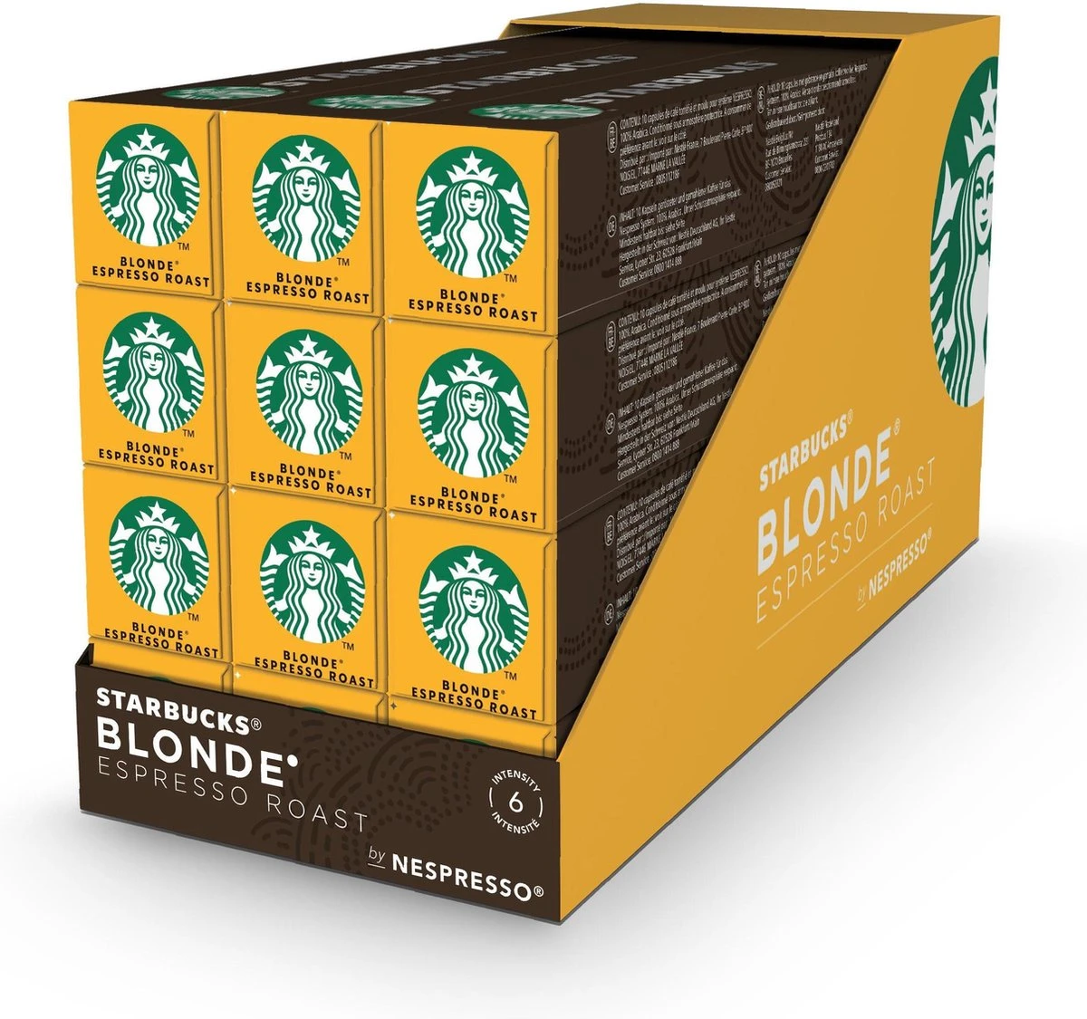 Starbucks By Nespresso Blonde Espresso Roast Capsules - 120 Koffiecups 1 Starbucks By Nespresso Blonde Espresso Roast Capsules - 120 Koffiecups