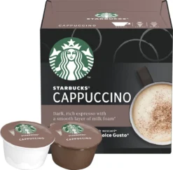 Starbucks By Dolce Gusto Cappuccino Capsules - 36 Koffiecups -Koffie Korting Winkel 1200x1179
