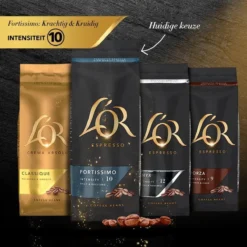L'OR Espresso Fortissimo Koffiebonen (10) - 4 X 500 Gram -Koffie Korting Winkel 1200x1200 109