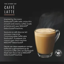 Starbucks By Dolce Gusto Caffè Latte Capsules - 36 Koffiecups 8 Starbucks By Dolce Gusto Caffè Latte Capsules - 36 Koffiecups -Koffie Korting Winkel 1200x1200 69