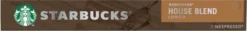 Starbucks By Nespresso House Blend Medium Roast Capsules - 120 Koffiecups -Koffie Korting Winkel 1200x152