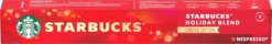 Starbucks By Nespresso Capsules Holiday Blend - 12 Doosjes à 10 Koffiecups 5 Starbucks By Nespresso Capsules Holiday Blend - 12 Doosjes à 10 Koffiecups -Koffie Korting Winkel 1200x196 1