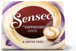 Senseo Cappuccino Choco Koffiepads - 2/9 Intensiteit - 4 X 8 Pads -Koffie Korting Winkel 1200x808