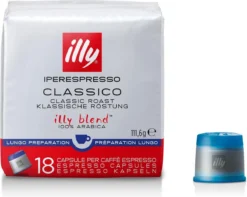 Illy - Iperespresso Koffie Home Classico Lungo 6 X 18 Capsules -Koffie Korting Winkel 1200x956 1
