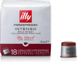 Illy - Iperespresso Koffie Home Intenso 6 X 18 Capsules -Koffie Korting Winkel 1200x957