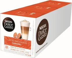 Nescafé Dolce Gusto Caramel Macchiato Capsules - 48 Koffiecups -Koffie Korting Winkel 1200x970 1