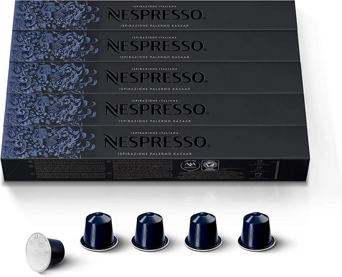 Nespresso - Inspirazione Kazaar - Nespresso Cups - 200 Stuks 1 Nespresso - Inspirazione Kazaar - Nespresso Cups - 200 Stuks