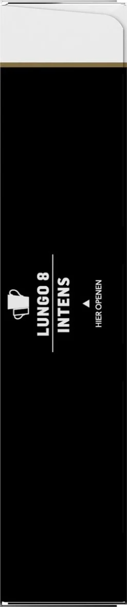 Douwe Egberts Lungo Intens Koffiecups - Intensiteit 8/12 - 10 X 10 Capsules -Koffie Korting Winkel 251x1200