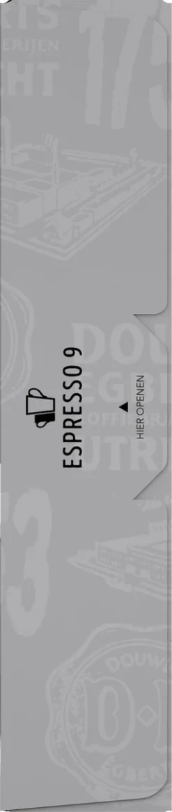 Douwe Egberts D.E Café Espresso Koffiecups - Intensiteit 9/12 - 10 X 20 Capsules -Koffie Korting Winkel 254x1200