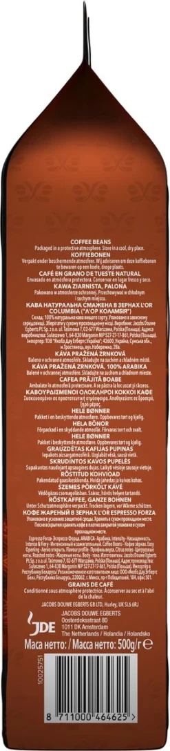 L'OR Espresso Origins Colombia Koffiebonen (8) - 4 X 500 Gram 11 L'OR Espresso Origins Colombia Koffiebonen (8) - 4 X 500 Gram -Koffie Korting Winkel 273x1200