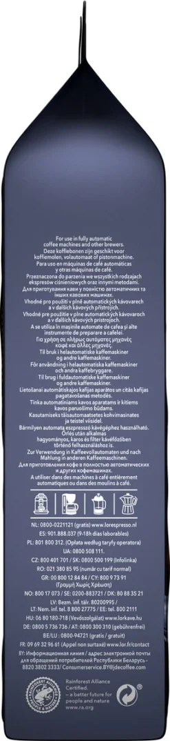 L'OR Espresso Fortissimo Koffiebonen (10) - 4 X 500 Gram -Koffie Korting Winkel 276x1200 1