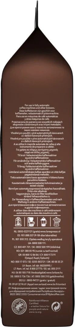 L'OR Espresso Forza Koffiebonen (9) - 4 X 500 Gram -Koffie Korting Winkel 277x1200 2