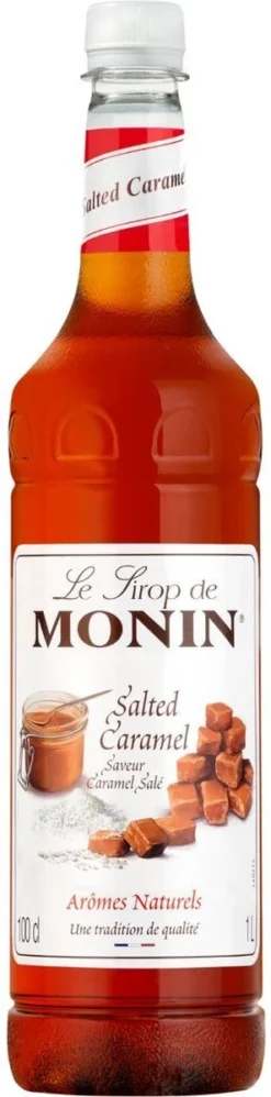 Monin Salted Caramel 1 Liter Fles Koffie Siroop