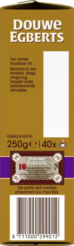 Douwe Egberts Excellent - Filterkoffie - 12 X 250 Gram -Koffie Korting Winkel 363x1200