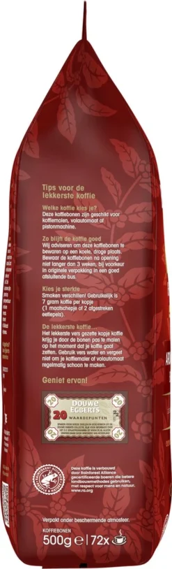 Douwe Egberts Aroma Rood Koffiebonen - 6 X 500 Gram -Koffie Korting Winkel 364x1200 11