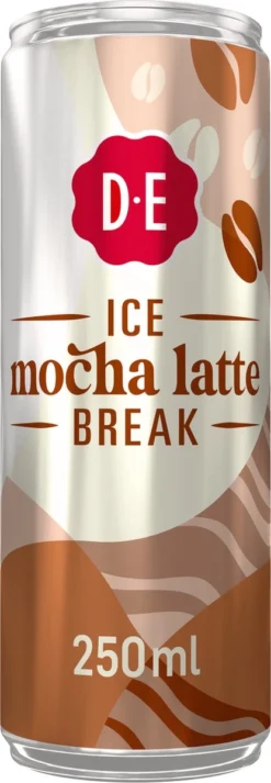 Douwe Egberts Ice Mocha Latte IJskoffie - 12 X 250 Ml -Koffie Korting Winkel 416x1200 3