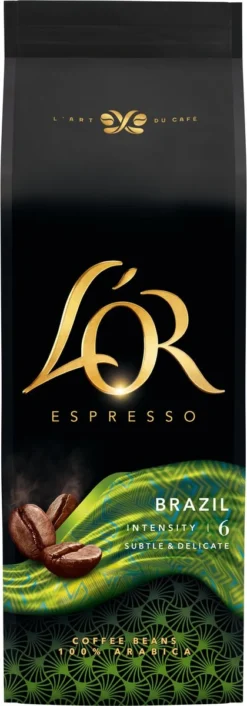 L'OR Espresso Origins Brazil Koffiebonen (6) - 4 X 500 Gram -Koffie Korting Winkel 420x1200 1