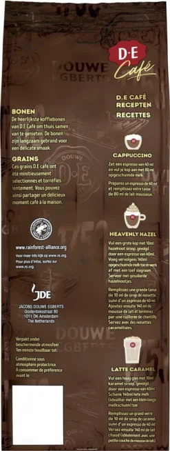 Douwe Egberts D.E Café Creatie Koffiebonen - 7/9 Intensiteit - 4 X 500 Gram -Koffie Korting Winkel 453x1200 1
