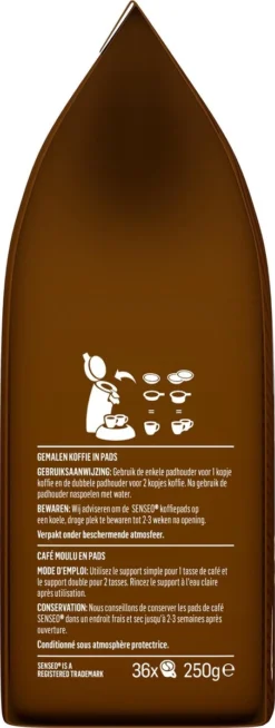 Senseo Extra Strong Koffiepads - 8/9 Intensiteit - 10 X 36 Pads -Koffie Korting Winkel 453x1200 13