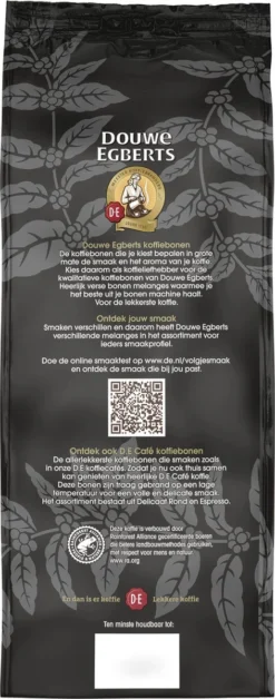 Douwe Egberts Espresso Koffiebonen - 4 X 1000 Gram - Extra Grote Verpakking -Koffie Korting Winkel 472x1200 3