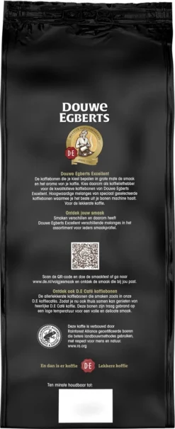 Douwe Egberts Excellent Gold Koffiebonen - 5/9 Intensiteit - 4 X 1kg -Koffie Korting Winkel 490x1200 1