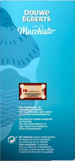 Douwe Egberts Verwenkoffie Latte Macchiato Oploskoffie - 5 X 8 Zakjes -Koffie Korting Winkel 560x1200 1