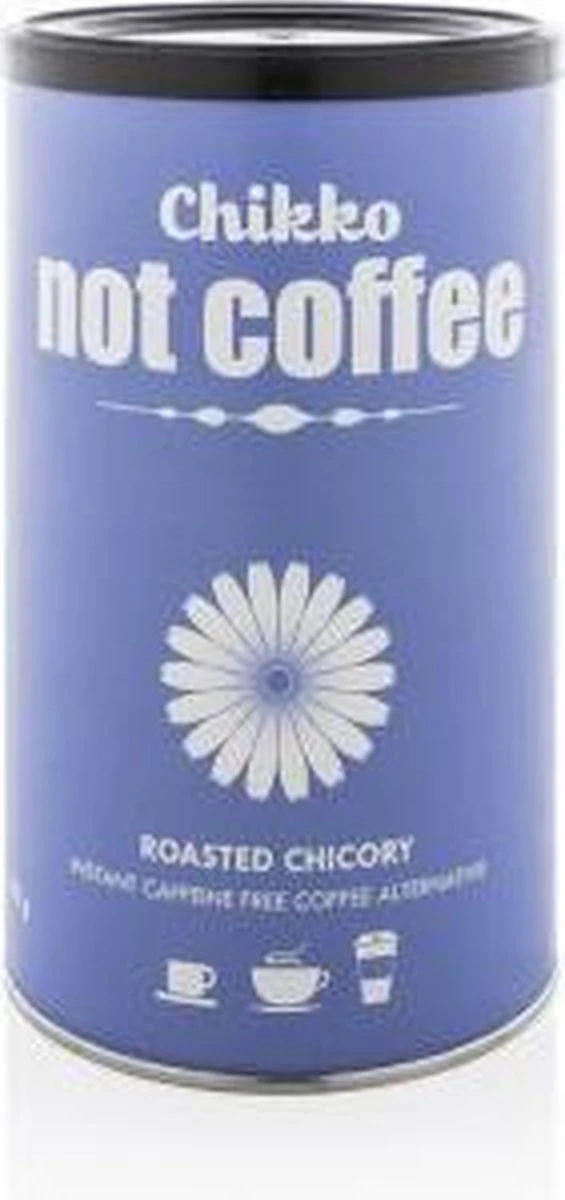 Chikko - Biologische Caffeïnevrije Koffievervanger - Geroosterde Cichorei -Roasted Chicory - 150 G 3 Chikko - Biologische Caffeïnevrije Koffievervanger - Geroosterde Cichorei -Roasted Chicory - 150 G - Afbeelding 3