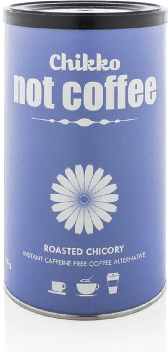 Chikko - Biologische Caffeïnevrije Koffievervanger - Geroosterde Cichorei -Roasted Chicory - 150 G 2 Chikko - Biologische Caffeïnevrije Koffievervanger - Geroosterde Cichorei -Roasted Chicory - 150 G - Afbeelding 2