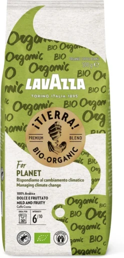 Lavazza Tierra For Planet Biologische Koffiebonen - 500 Gram X4 -Koffie Korting Winkel 578x1200 1
