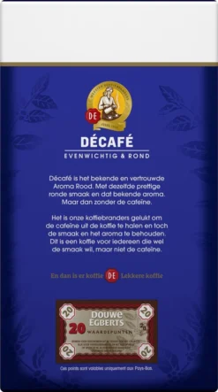 Douwe Egberts Decafé Filterkoffie - 6 X 500 Gram -Koffie Korting Winkel 669x1200 7
