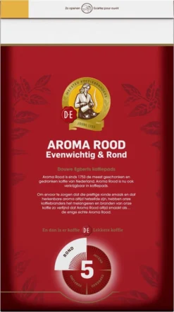 Douwe Egberts Aroma Rood Koffiepads - 4 X 54 Pads -Koffie Korting Winkel 672x1200
