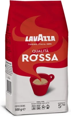Lavazza Qualita Rossa Koffiebonen - 500 Gram X4 -Koffie Korting Winkel 734x1200