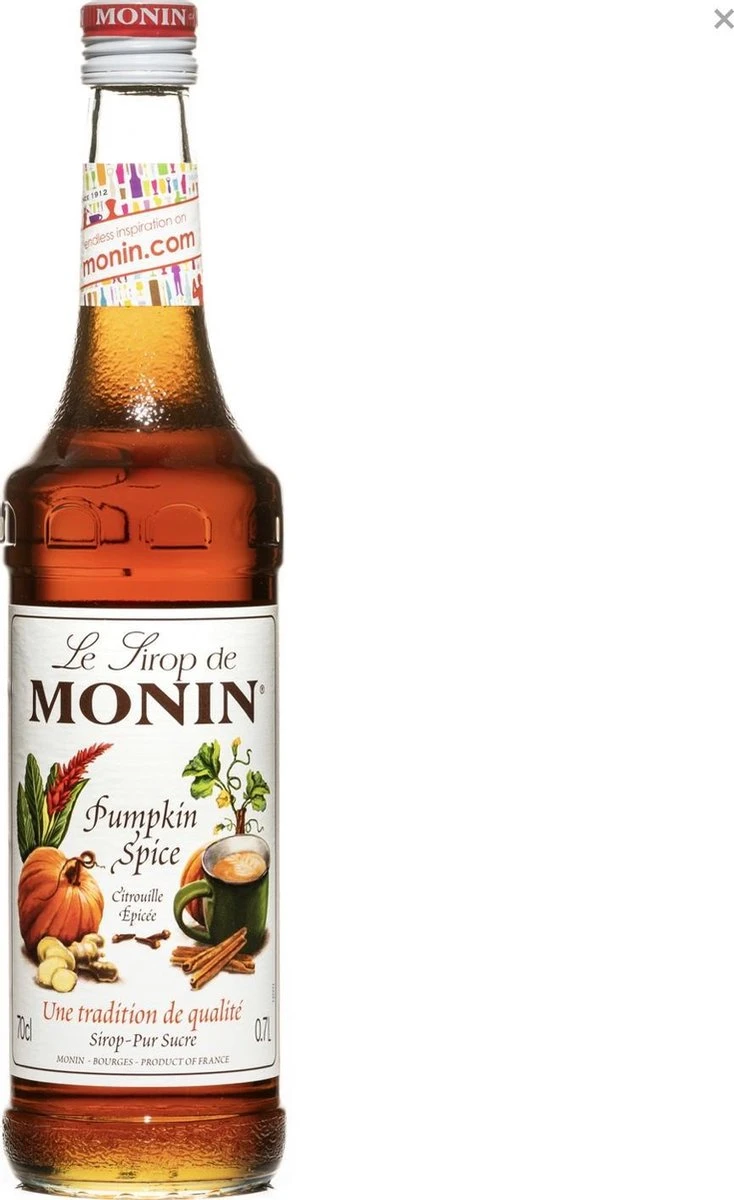 Monin Koffiesiroop Pumpkin Spice - 70 Cl 1 Monin Koffiesiroop Pumpkin Spice - 70 Cl