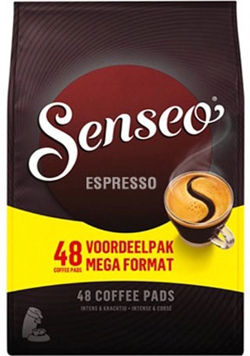 Senseo Espresso Koffiepads - 10 X 48 Stuks 1 Senseo Espresso Koffiepads - 10 X 48 Stuks