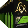L'OR Lungo Elegante Koffiecups - Intensiteit 6/12 - 10 X 10 Capsules