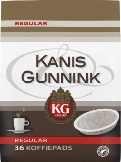 Kanis & Gunnink Regular Koffiepads - 10 X 36 Pads -Koffie Korting Winkel 898x1200 1