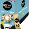 Nescafé Gold Coconut Macchiato Oploskoffie - 6 Doosjes à 6 Zakjes